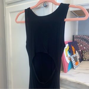 Black Cut Out Mini Dress! :)